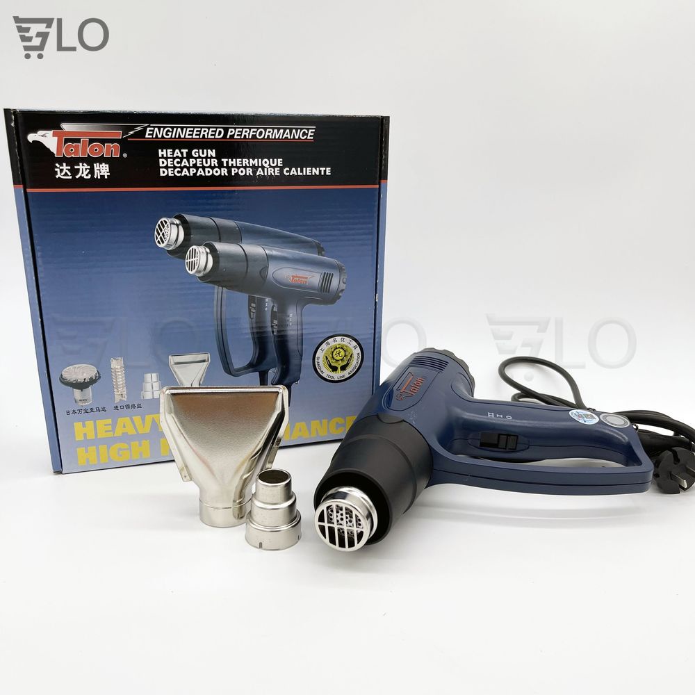 Súng Thổi Hơi Nóng, Máy Khò Nhiệt Talon TH-8623 2000w Chính Hãng