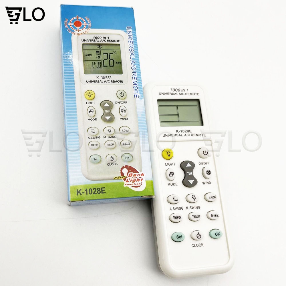 Remote Máy Lạnh Đa Năng HUICHENG K-1028E Điều Khiển Được Mọi Máy Điều Hòa
