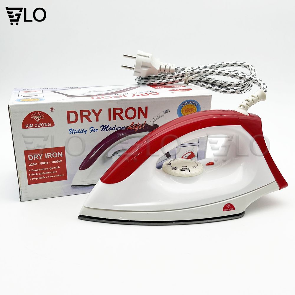 Bàn Ủi Điện Kim Cương T-602 Mặt Đế Nhôm Chống Dính