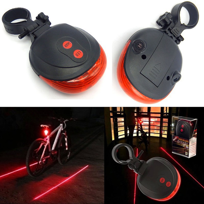 Đèn Led Hậu Cảnh Báo Xe Đạp Gắn Phía Sau, Chống Nước Giúp Đạp Xe An Toàn Ban Đêm