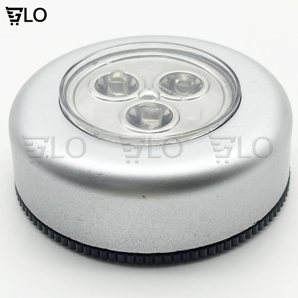 Bóng Đèn Led Dán Tường Thông Minh 3 Bóng Trang Trí Tủ Quần Áo, Nhà Bếp Stick Touch Lamp