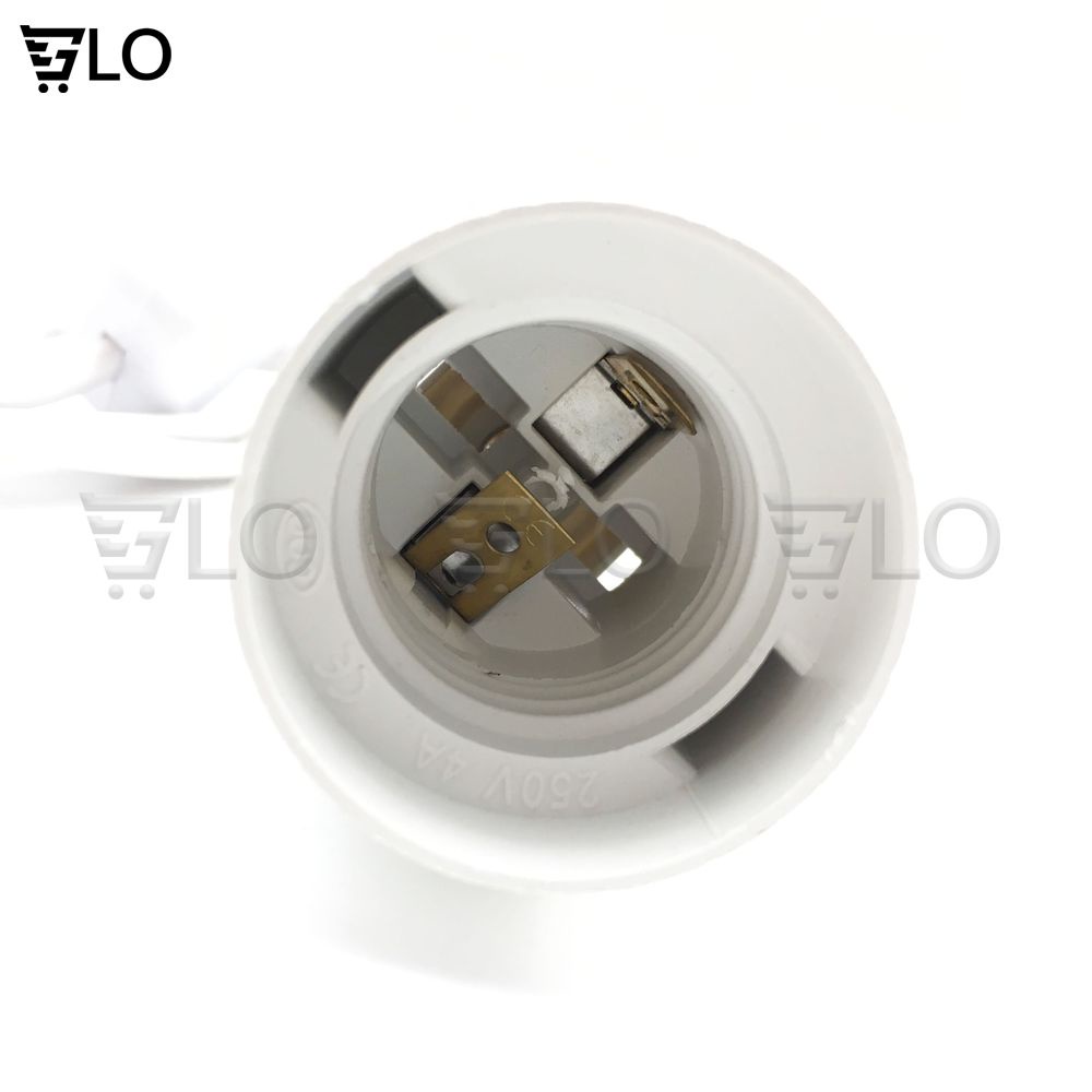 Đuôi Đèn E27 Dài 1,5m Có Công Tắc - Phích Cắm