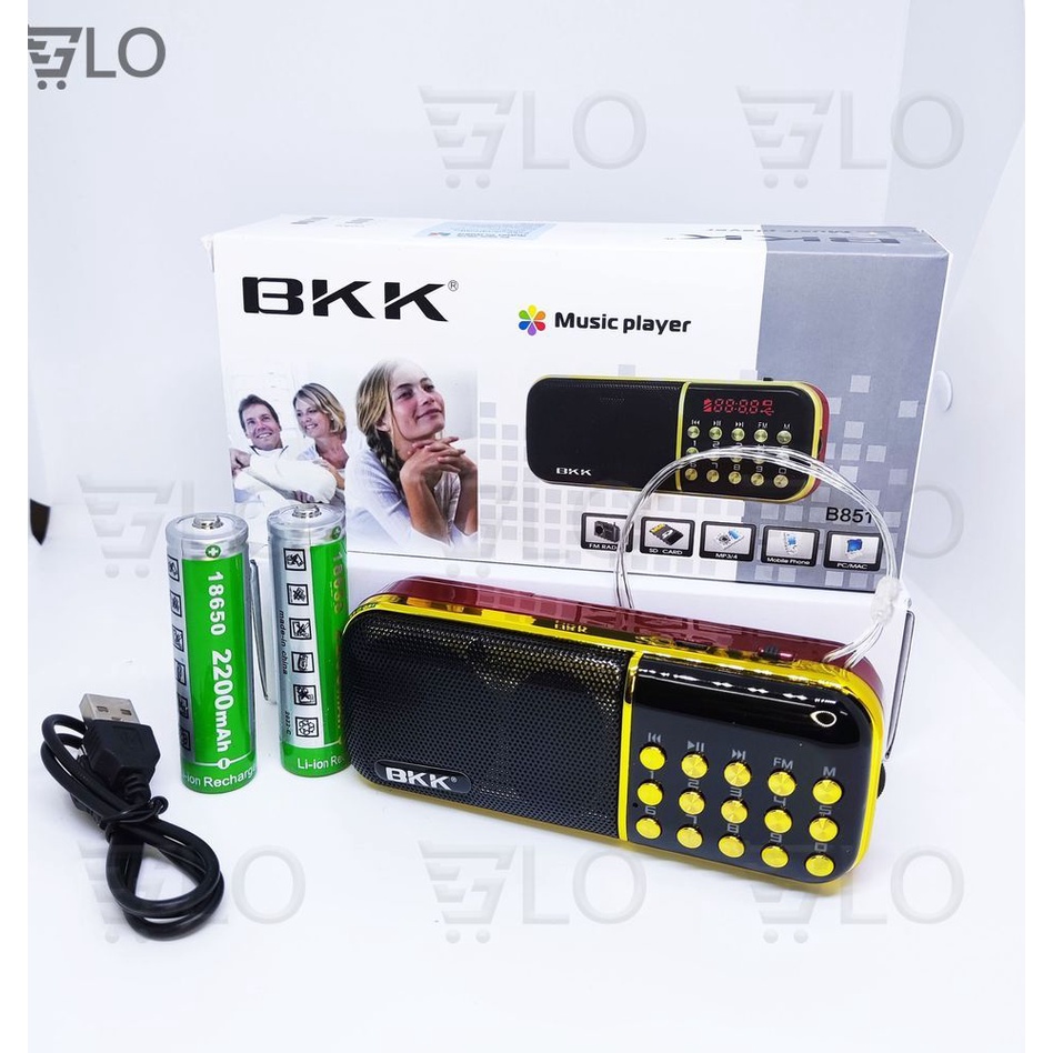 Loa Nghe Pháp, Kinh Phật, Tắm Ngôn Ngữ BKK K39 K51 B851 B851S, Nghe Thẻ Nhớ, USB, FM Radio, Có Jack Tai Nghe