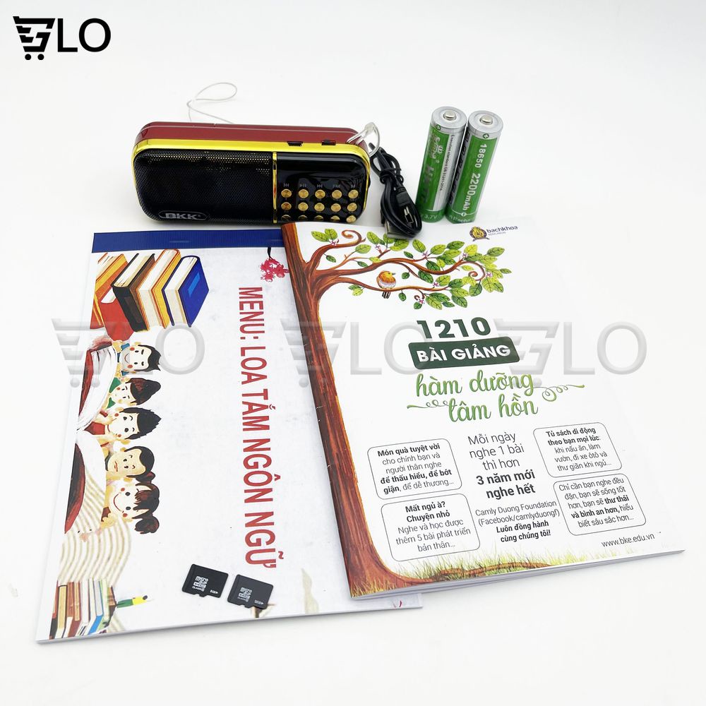 Loa Nghe Pháp, Kinh Phật, Tắm Ngôn Ngữ BKK K39 K51 B851 B851S, Nghe Thẻ Nhớ, USB, FM Radio, Có Jack Tai Nghe