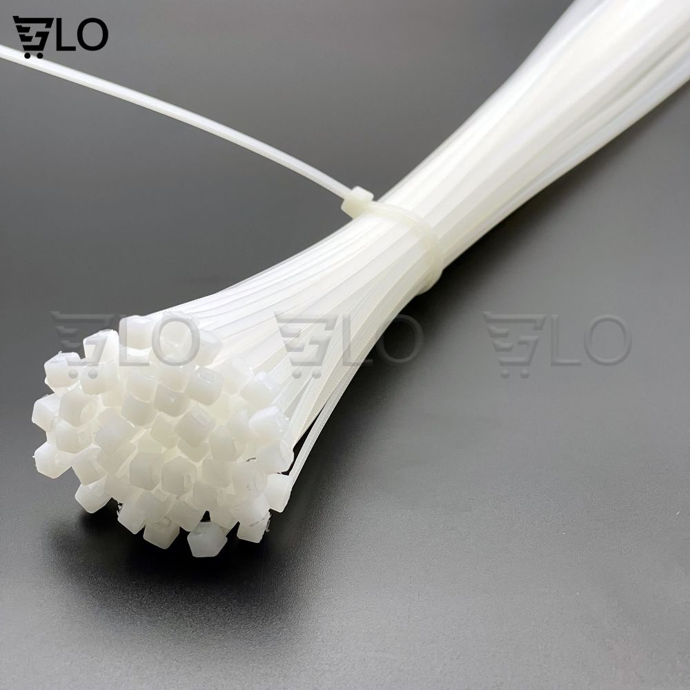 Bịch 80 Sợi Dây Cáp Rút Nhựa, Dây Thít Đủ Size 10cm ,15cm, 20cm, 25cm, 30cm, 40cm