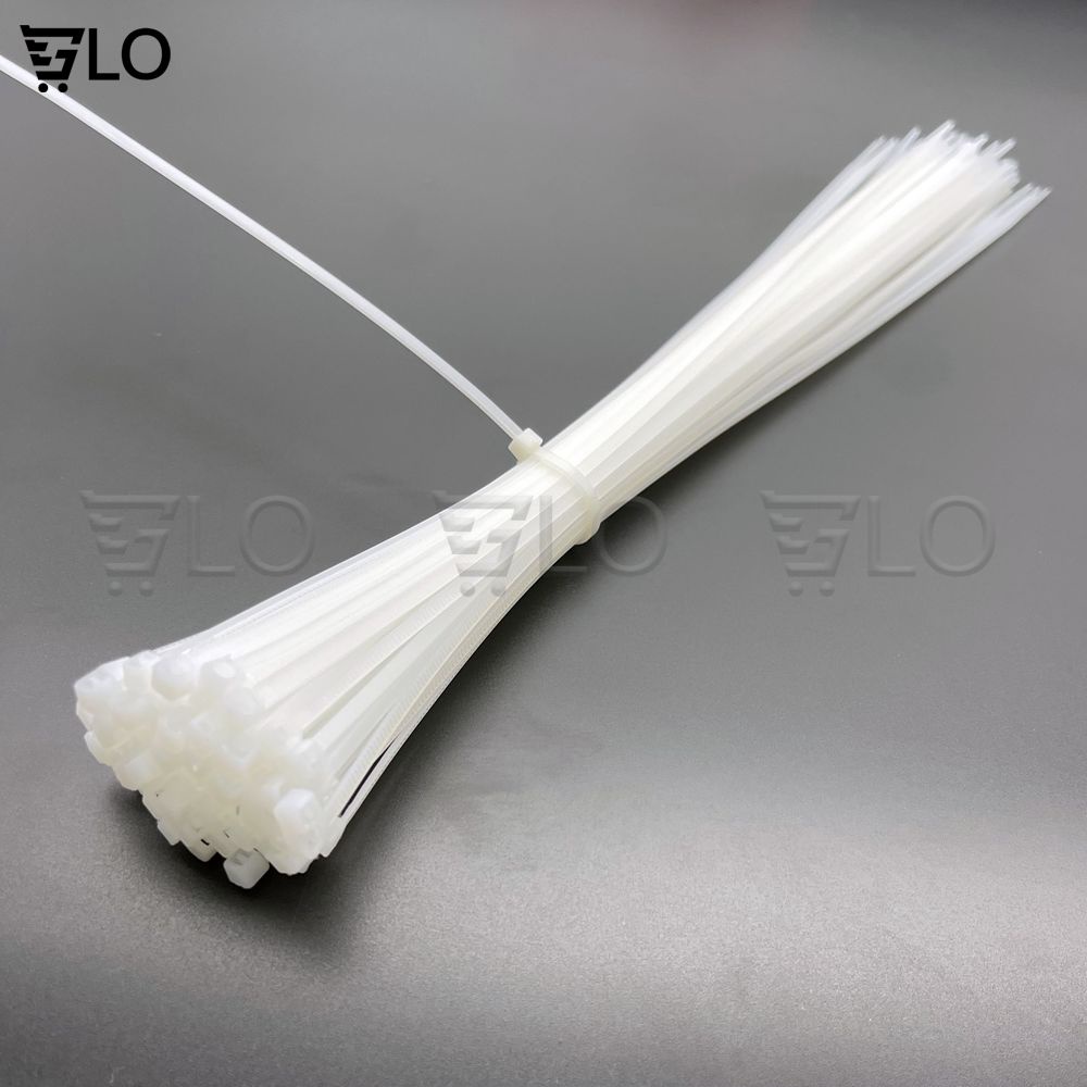 Bịch 80 Sợi Dây Cáp Rút Nhựa, Dây Thít Đủ Size 10cm ,15cm, 20cm, 25cm, 30cm, 40cm