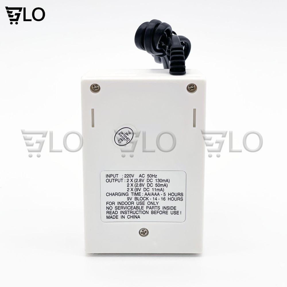 Bộ Sạc Pin Đa Năng Jiabao A-612 (Sạc Pin 2a,3a, Pin 9v)