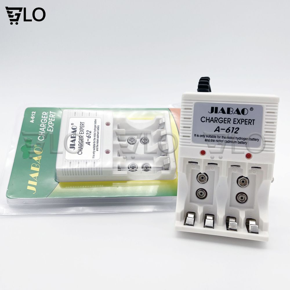 Bộ Sạc Pin Đa Năng Jiabao A-612 (Sạc Pin 2a,3a, Pin 9v)