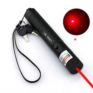 Đèn Pin Laser 303 Ánh Sáng Xanh Lá Hoặc Đỏ Chiếu Xa Cực Mạnh, Kèm Phụ Kiện Chiếu Sao Vạn Hoa Dùng Pin Sạc