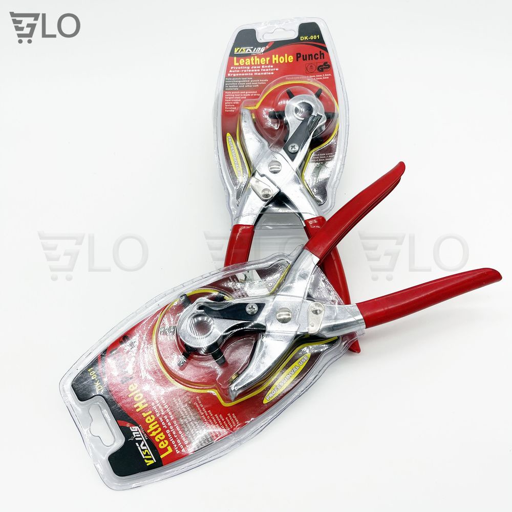Kềm VISKING DK-001 Bấm Lỗ Thắt Lưng, Dây Nịt, Dây Đồng Hồ Leather Hole Punch