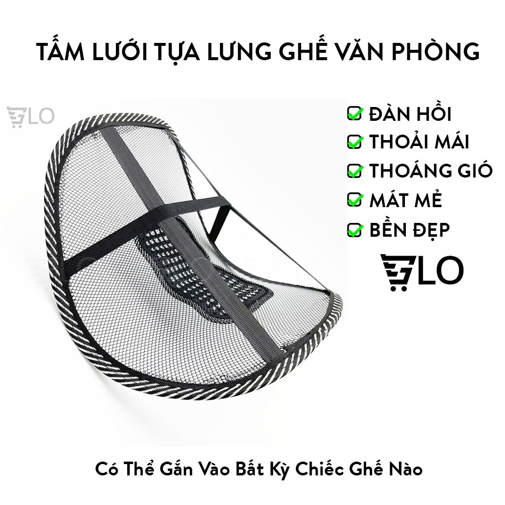 Tấm Lưới Tựa Lưng Ghế Văn Phòng