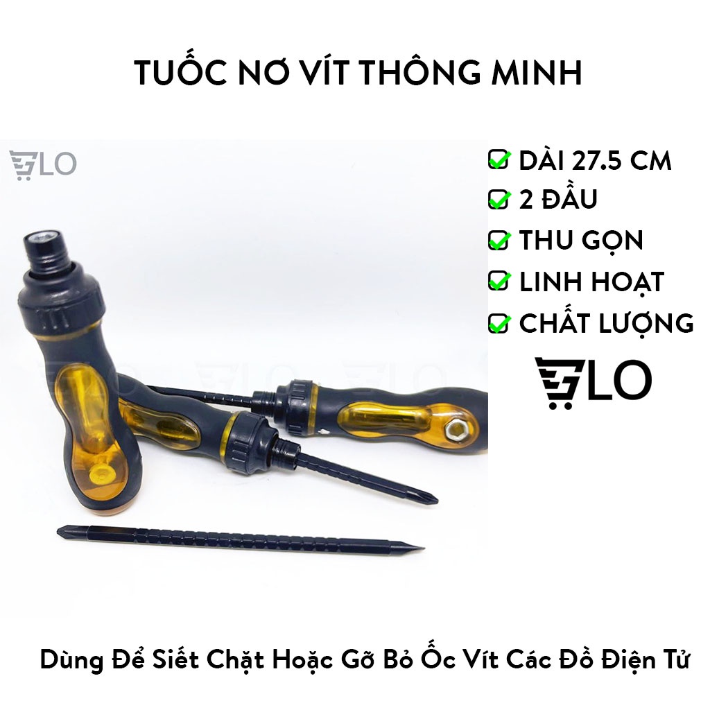 Tuốc Nơ Vít Thông Minh 2 Chiều Vặn Loại Tốt