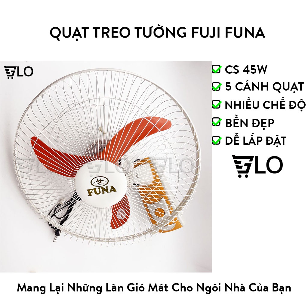 Quạt Treo Tường Fuji, Funa Cực Mát