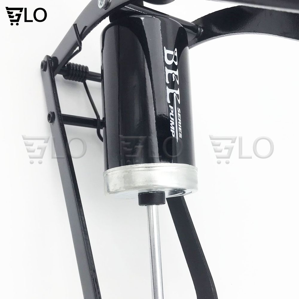 Bơm Đạp Chân Xe Máy 1 Ống Bee FP0902A Cho Xe Đạp, Xe Hơi Cao Cấp