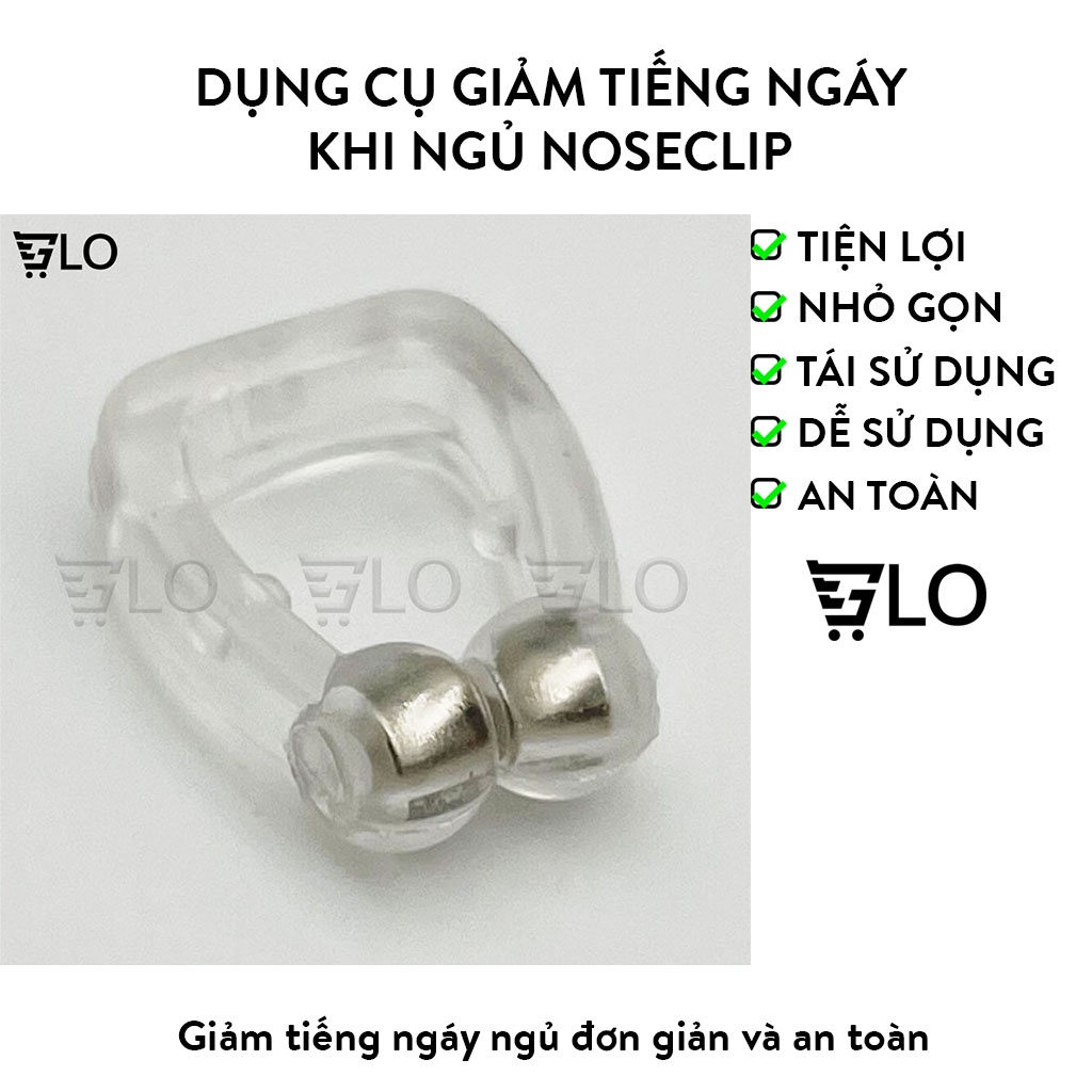 Dụng Cụ Giảm Tiếng Ngáy Khi Ngủ Noseclip