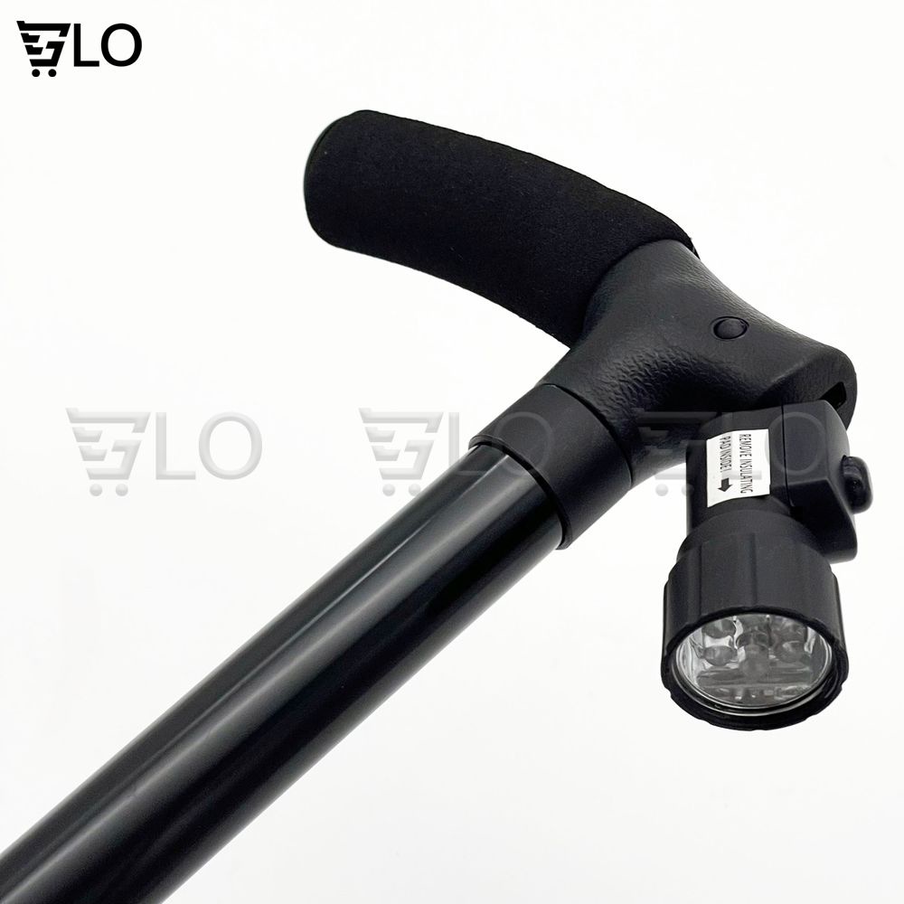 Gậy Trusty Cane - Gậy Gấp Gọn Chống Trượt Có Đèn Pin Cho Người Cao Tuổi
