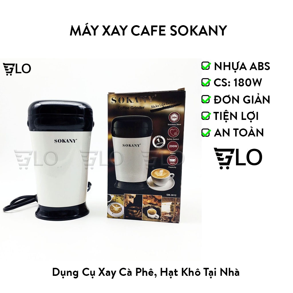 Máy Xay Cafe Sokany