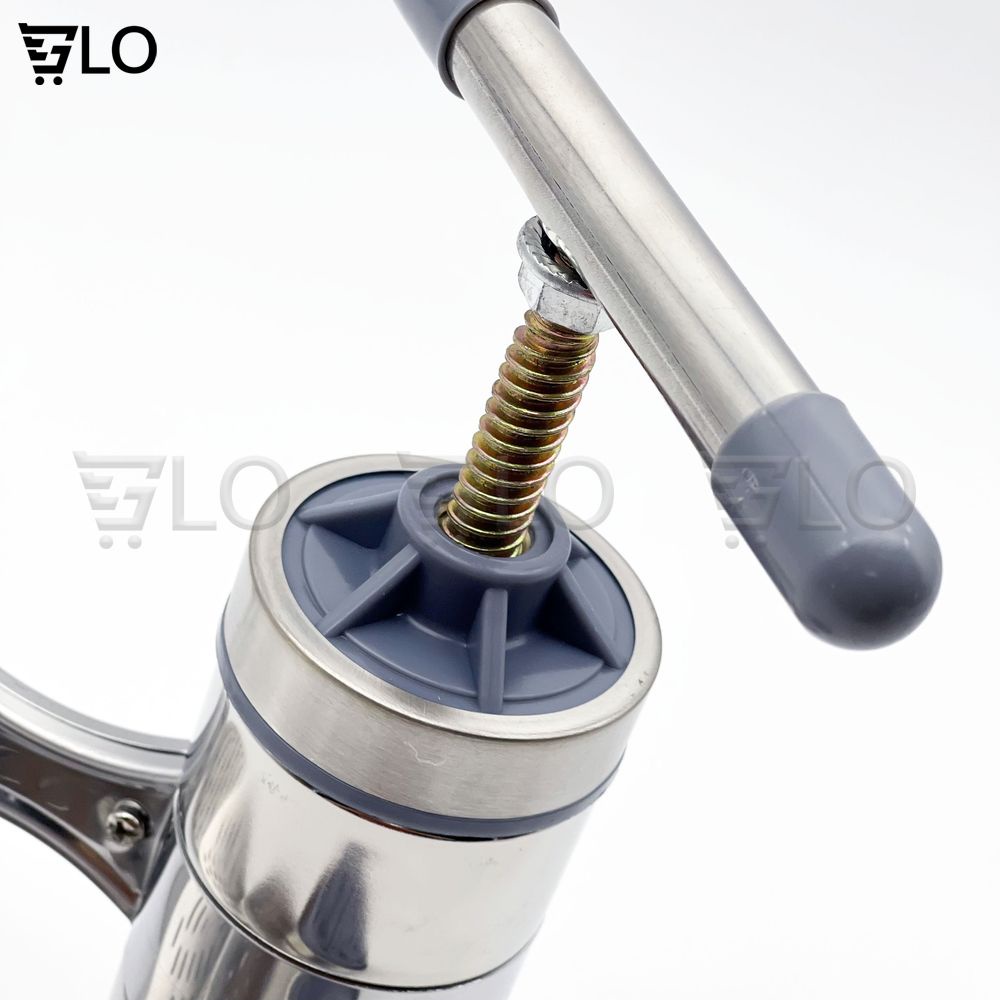 Khuôn Máy Ép Làm Bún Tươi, Mỳ Sợi, Mì Nui Mini 5 Đầu Cắt Inox Cho Nhà Bếp Gia Đình