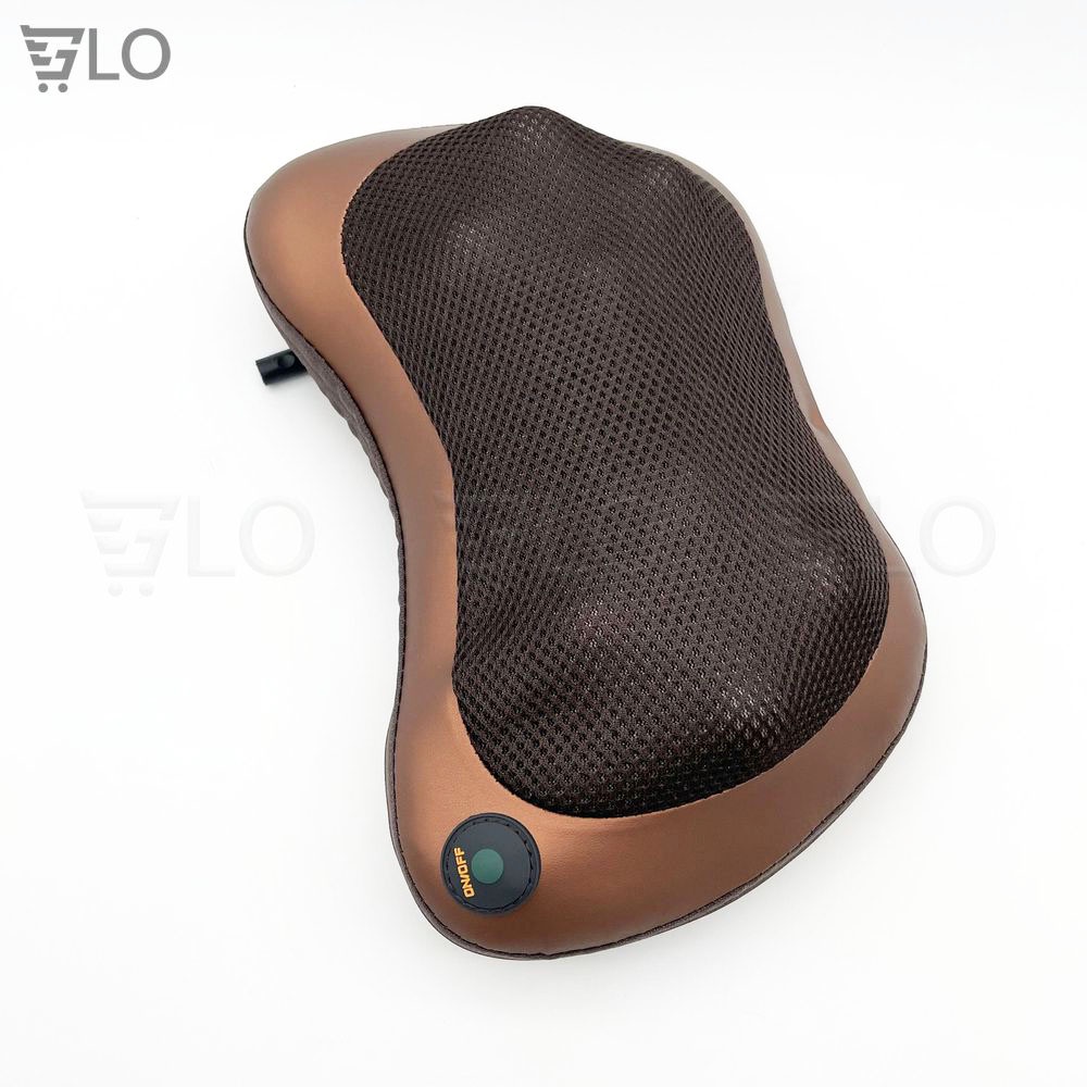 Gối Massage Hồng Ngoại 8 Bi 2 Chiều Nhật Bản