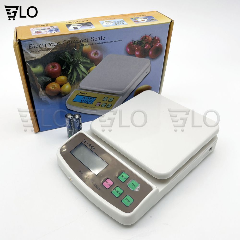Cân Điện Tử Để Bàn Kitchen Scale Max 7kg SF-400A Độ Chính Xác Tuyệt Đối