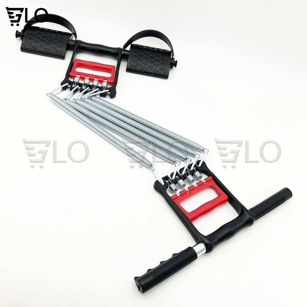 Dây Kéo Tập Thể Thao Đa Năng 5 Lò Xo Kèm Bàn Đạp