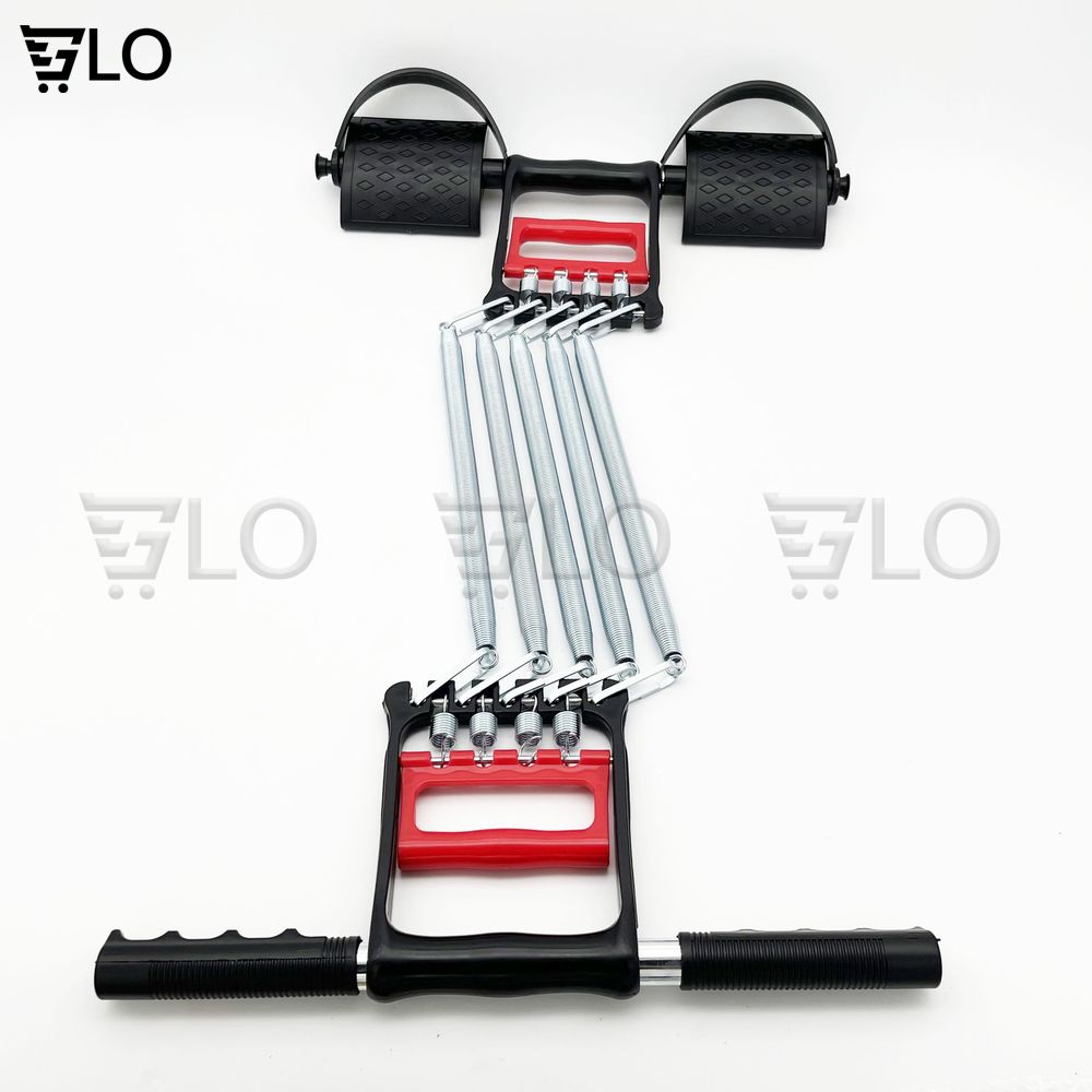 Dây Kéo Tập Thể Thao Đa Năng 5 Lò Xo Kèm Bàn Đạp