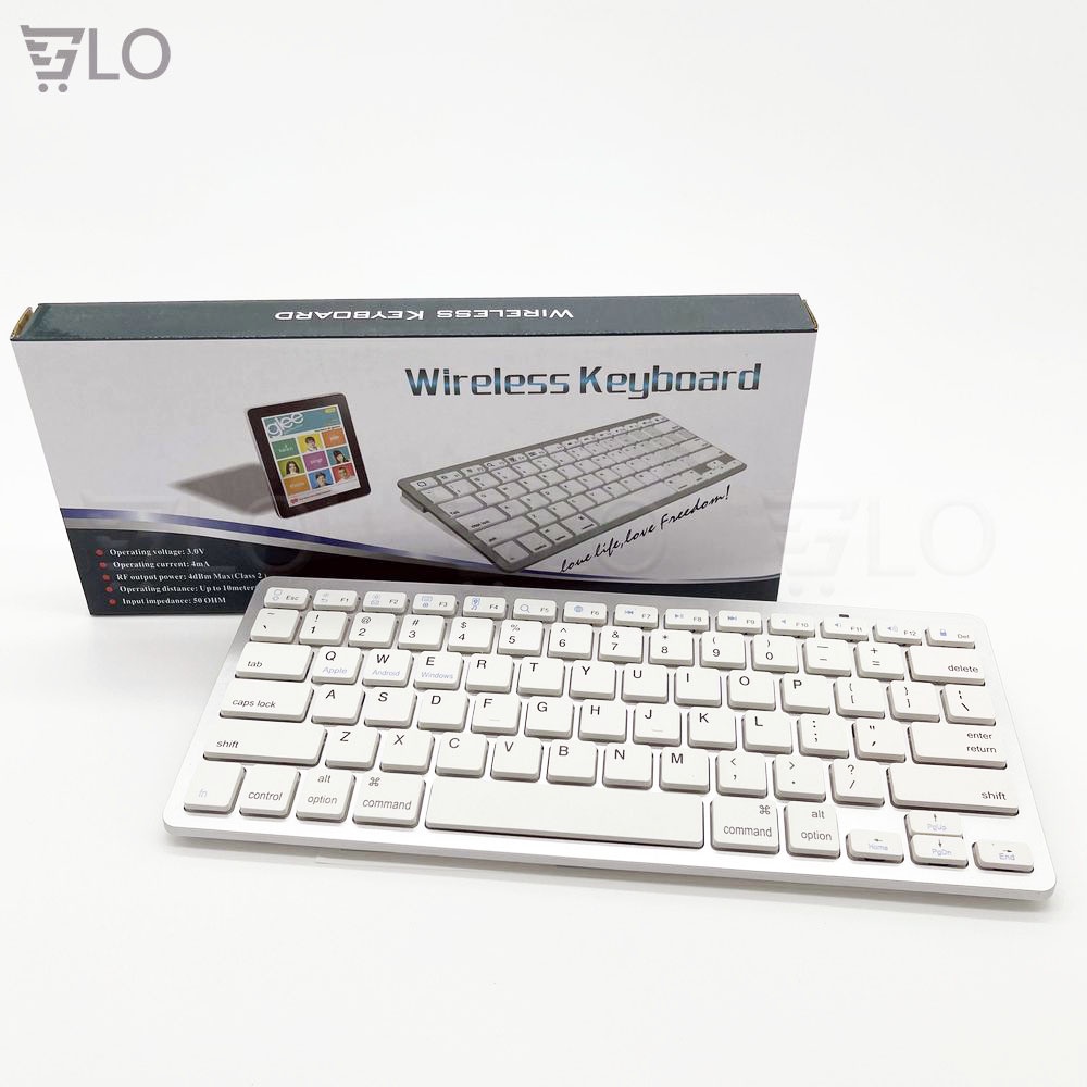 Bàn Phím Bluetooth Không Dây KB-16 Mini,Kết Nối ip,tablet táo,Laptop