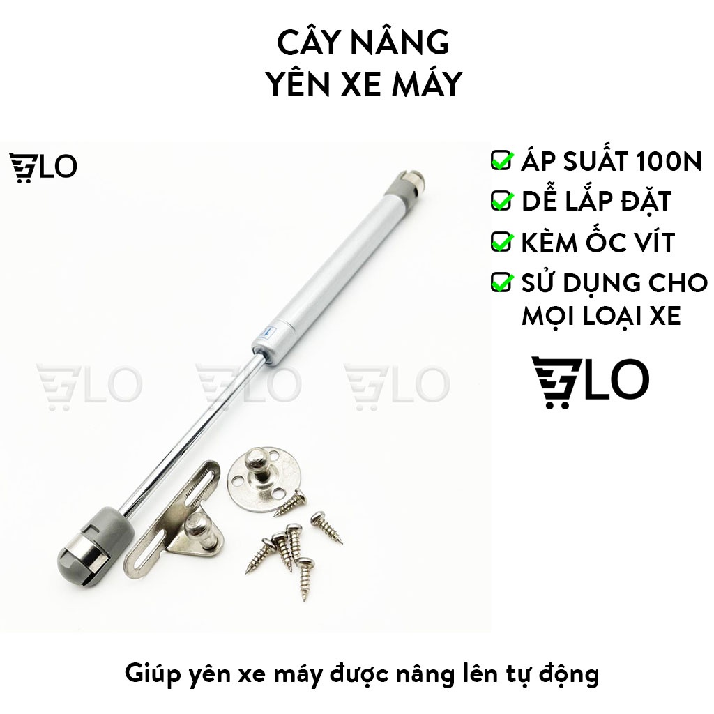 Cây Ben Hơi Đội Nâng Trợ Lực Yên Xe Máy, Ty Chống Cánh Cửa Tủ