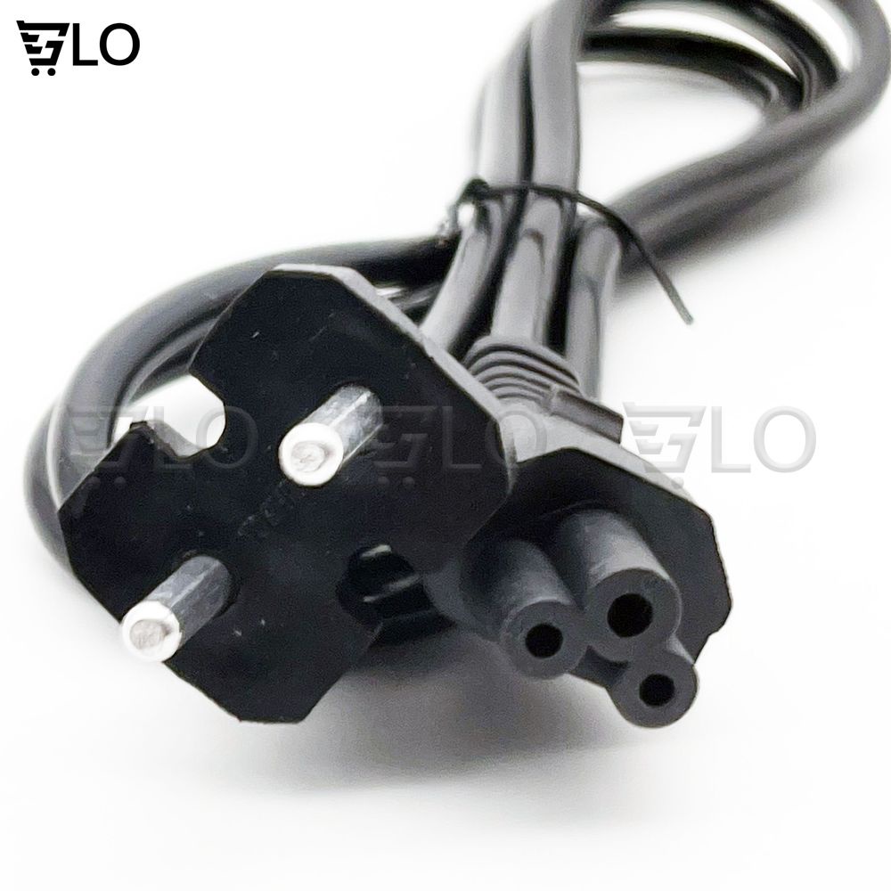 Dây Nguồn Số 8, 3 Chấu Cho Sạc Adapter Laptop
