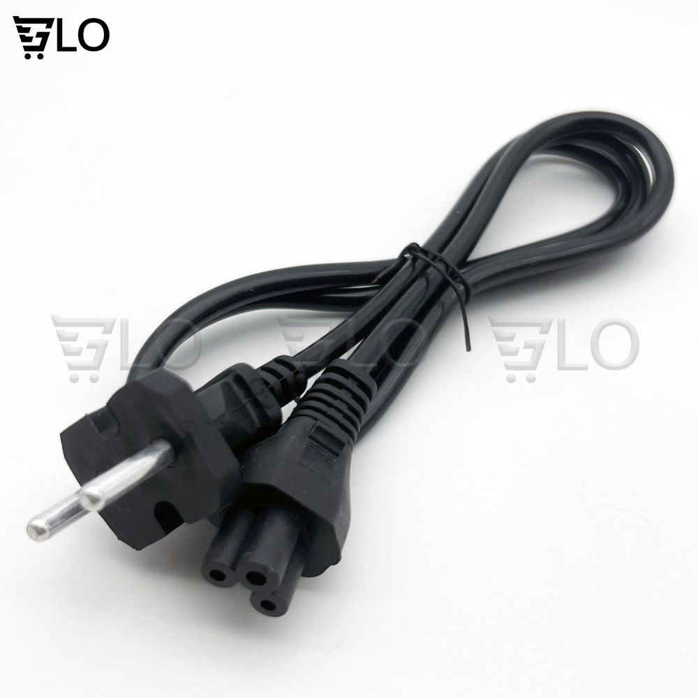 Dây Nguồn Số 8, 3 Chấu Cho Sạc Adapter Laptop