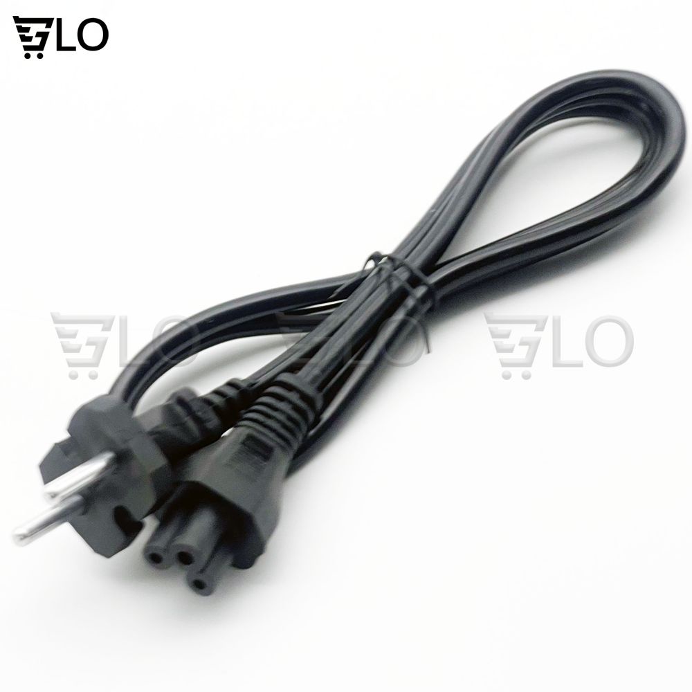 Dây Nguồn Số 8, 3 Chấu Cho Sạc Adapter Laptop