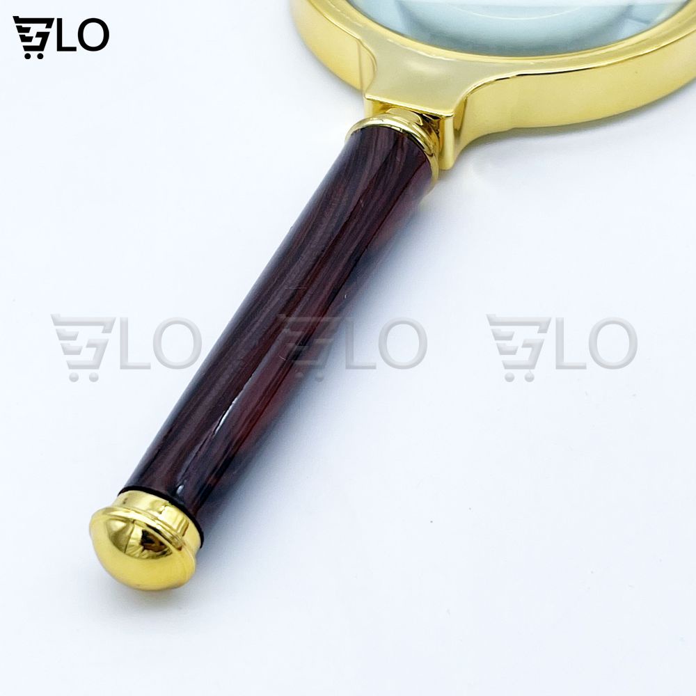 Kính Lúp 3D Magnifier 80mm Cầm Tay Giúp Nhìn Rõ Vật Nhỏ