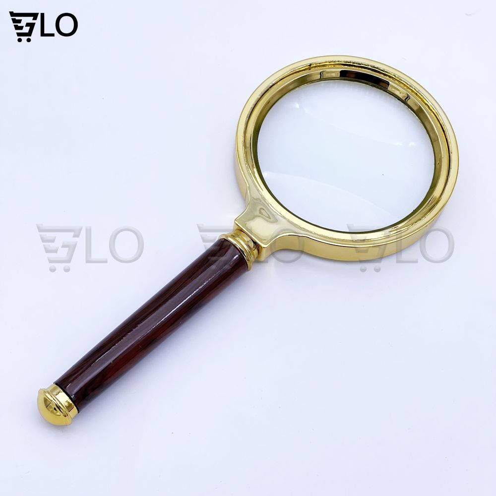 Kính Lúp 3D Magnifier 80mm Cầm Tay Giúp Nhìn Rõ Vật Nhỏ
