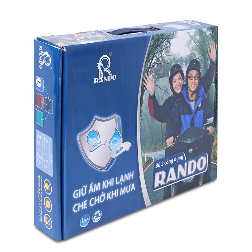Áo mưa bộ Rando 2 lớp ASNM-32
