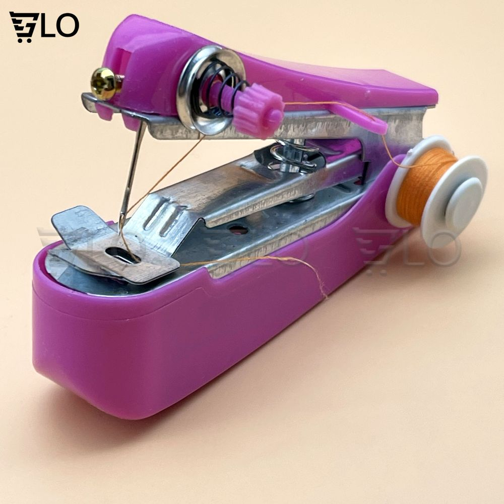 Máy May Mini Cầm Tay Om888 Nhỏ Gọn Tiện Lợi