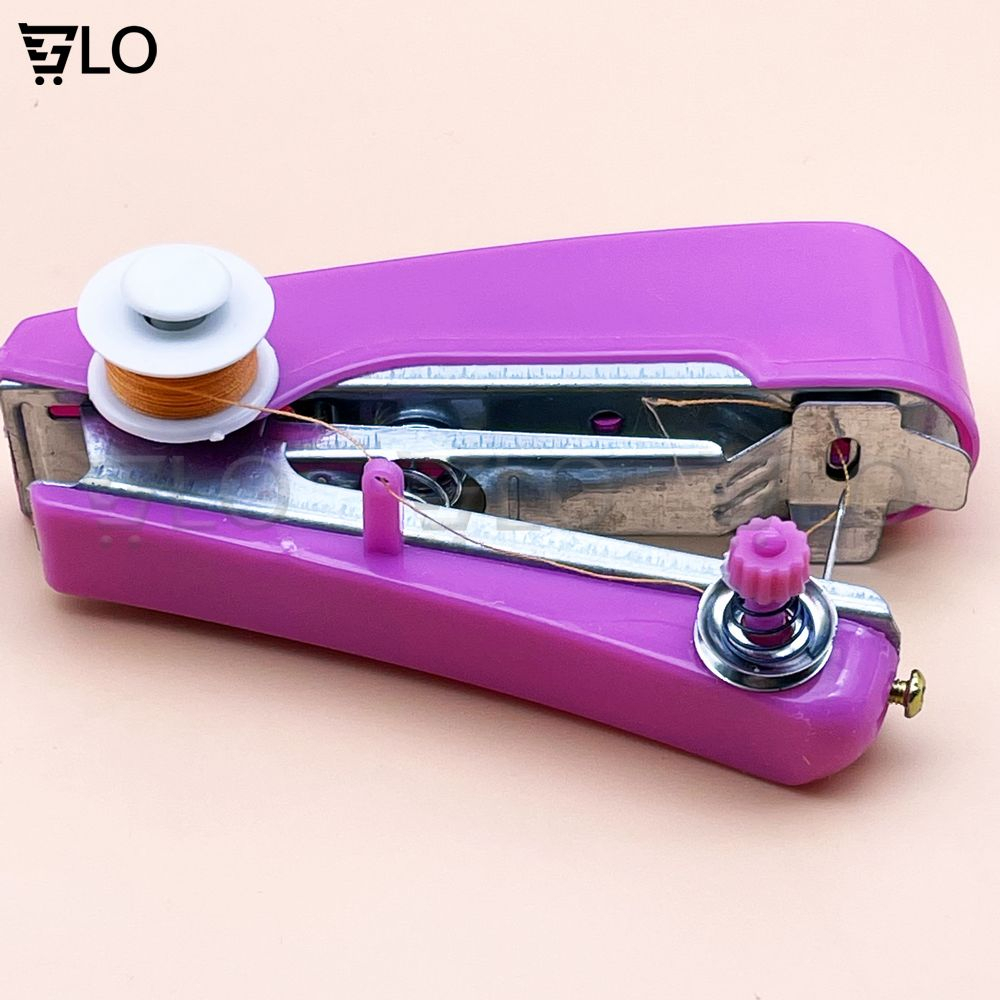 Máy May Mini Cầm Tay Om888 Nhỏ Gọn Tiện Lợi