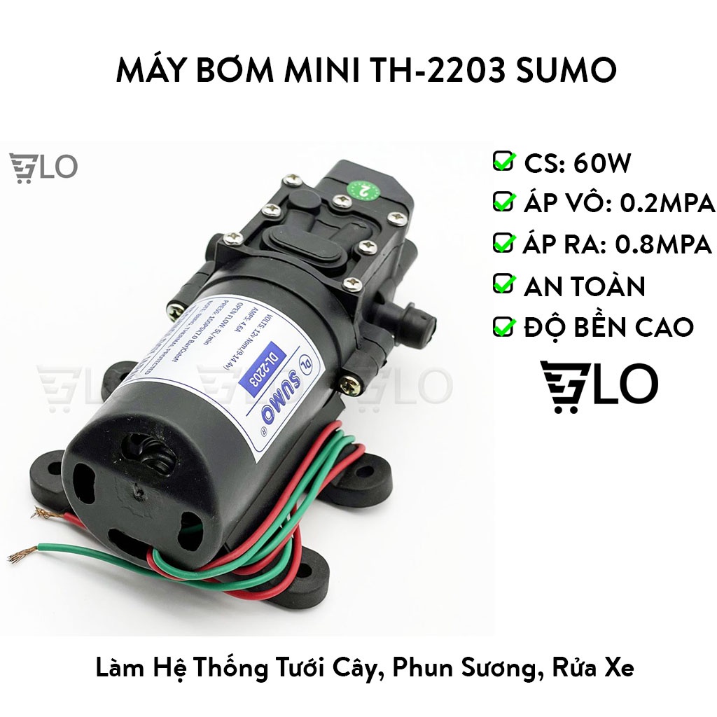 Máy Bơm Mini DL-2203 Sumo Cực Mạnh