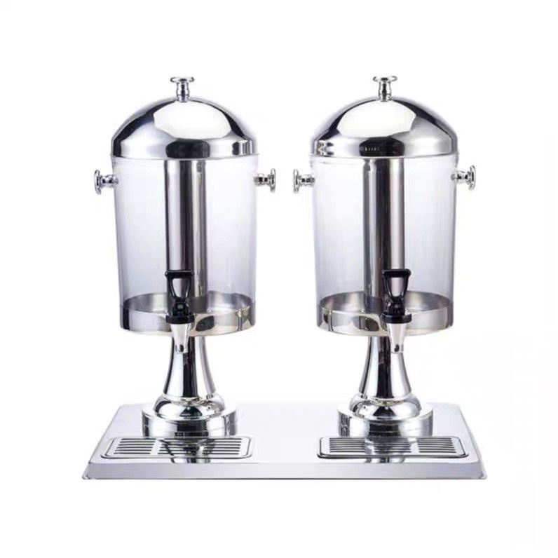 Bình Đựng Nước Ép Trái Cây 2 Vòi, Bình Hoa Quả 16L tiện lợi cho các bữa tiệc gia đình lớn nhỏ