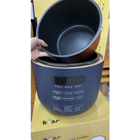 Nồi áp suất điện , nồi cơm, hầm cháo đa năng dung tích 5L Bear YLB-A50M1-BH 18 THÁNG