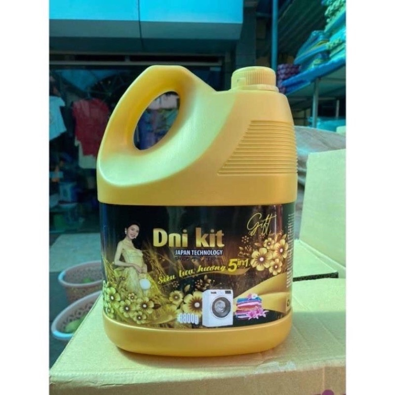 Nước Giặt Dnii Kid Labido Chính Hãng Ánh Dương 5in1 Siêu Lưu Hương mới 3,6L