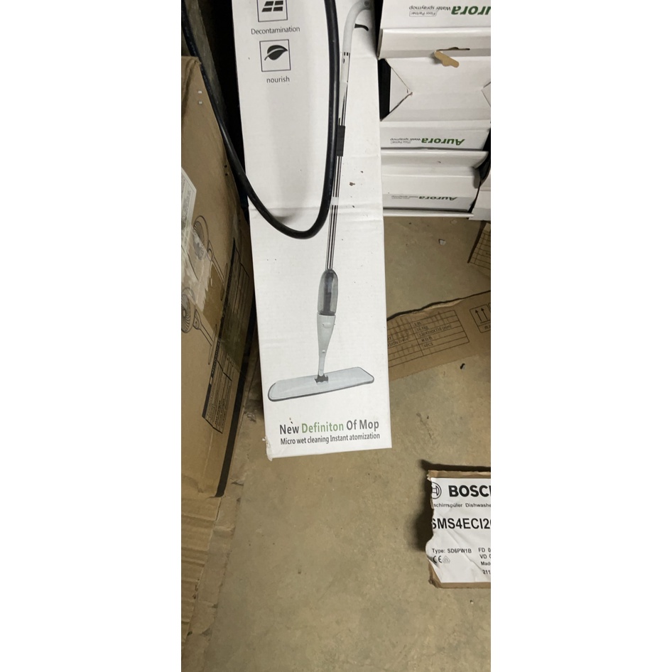 Cây lau nhà phun sương đa năng SAMONO SCM001 đầu xoay 360 độ linh hoạt - hai chế độ lau khô ướt - Bảo hành chính hãng