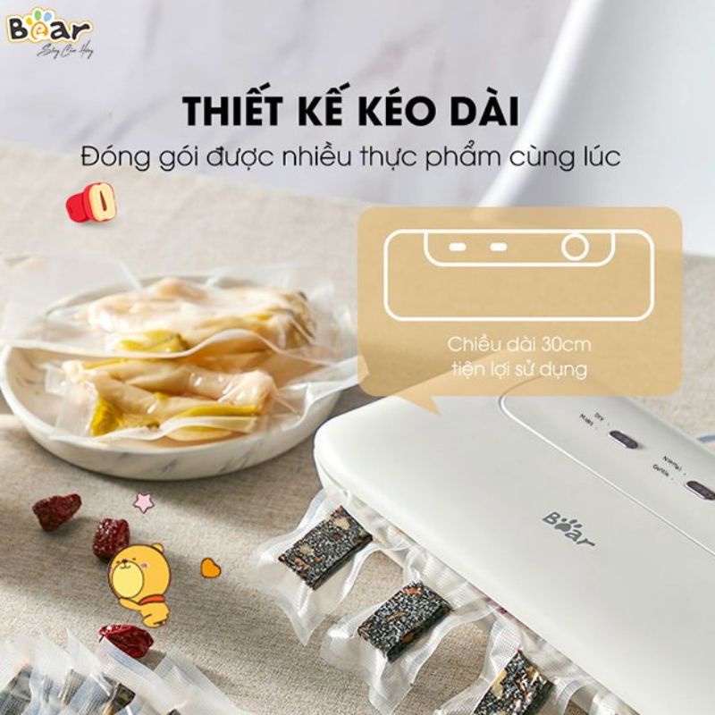 Máy Hút Chân Không Bear ⭐HÀNG CHÍNH HÃNG QUỐC TẾ BẢO HÀNH 12 THÁNG