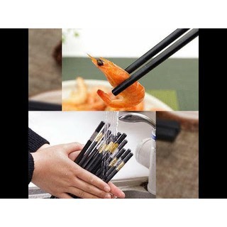 10 HỘP moi hop 10 ĐÔI ĐŨA HỢP KIM MẠ VÀNG - KOREA DESIGN DÀI 27CM