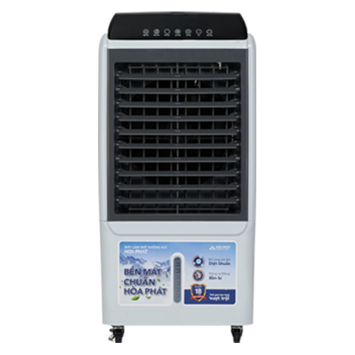 Quạt điều hòa không khí Hòa Phát HPCF1-034I / HPCF1-033I tạo ion âm lọc sạch không khí, có bánh xe dễ di chuyển