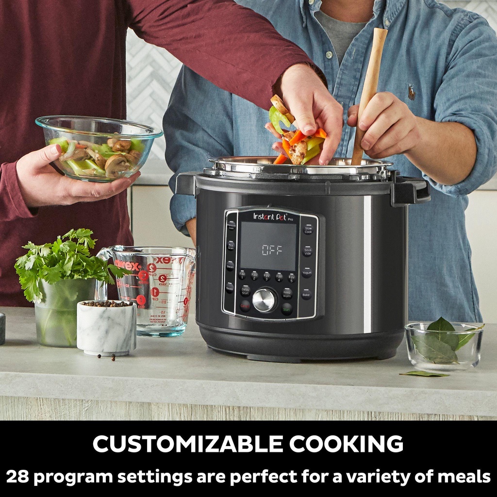 Nồi áp suất đa năng 5.7 lít Instant Pot Duo Pro 60 - 10 chức năng trong 1 - Bảo hành chính hãng 1 năm