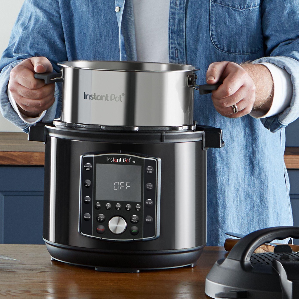 Nồi áp suất đa năng 5.7 lít Instant Pot Duo Pro 60 - 10 chức năng trong 1 - Bảo hành chính hãng 1 năm