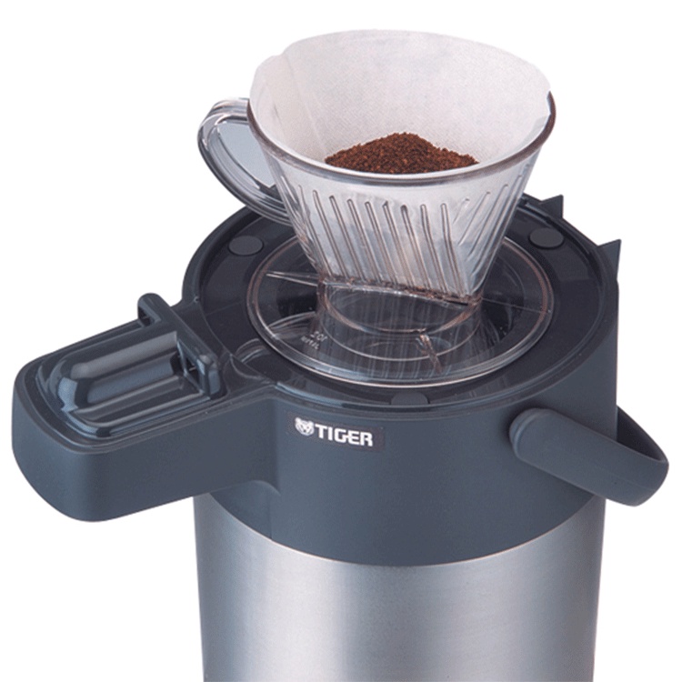 Bình thủy Tiger MAA-A302 (3 lít) / MAA-A402 (4 lít) - Rót nước bằng pittông, đế xoay 360º tiện lợi