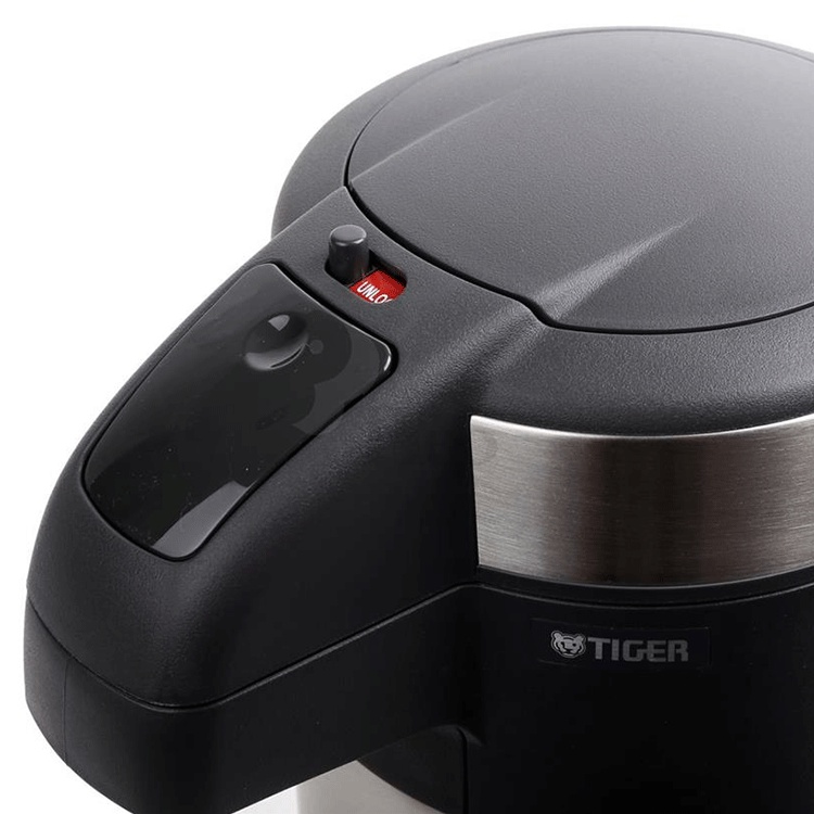 Bình thủy Tiger MAA-A302 (3 lít) / MAA-A402 (4 lít) - Rót nước bằng pittông, đế xoay 360º tiện lợi