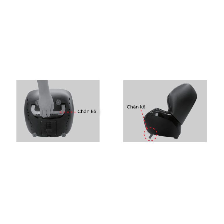 Máy massage chân Rapido RLM60 - Massage từ vùng bắp chân đến bàn chân - Hàng Bếp 3B