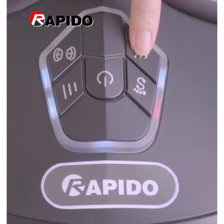 Máy massage chân 360 độ Rapido RFM36 - Thiết bị chăm sóc sức khỏe - 4 chế độ massage tự động - Hàng Bếp 3B